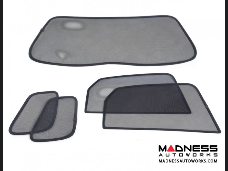 FIAT 500L Rear Window Sun Shade Kit 5 Piece Set